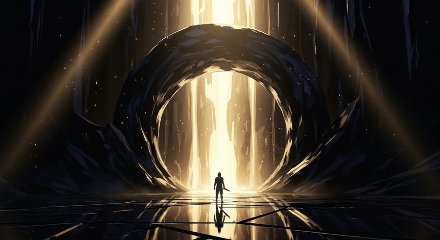 The Overseer's Heart: a quiet, ghostlit inner sanctum